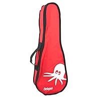 Simple no frills cover for soprano ukuele Single strap Carry handle Available in blue, black, red or purple