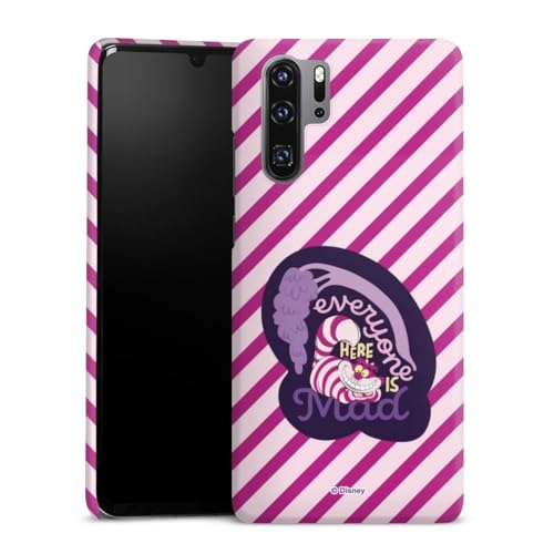 Custodia premium compatibile con Huawei P30 Pro Cover per smartphone Custodia opaca Disney Alice nel paese delle meraviglie Stregatto