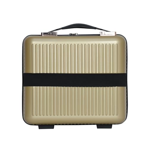 Image of ESBEDA Makeup Vanity Bag Hard Shell Vanity Cases For Women Portable Water Proof Cosmetic Travel Case, Toiletry Case With Zipper Cosmetic Bag, Hand Luggage Cosmetic Case