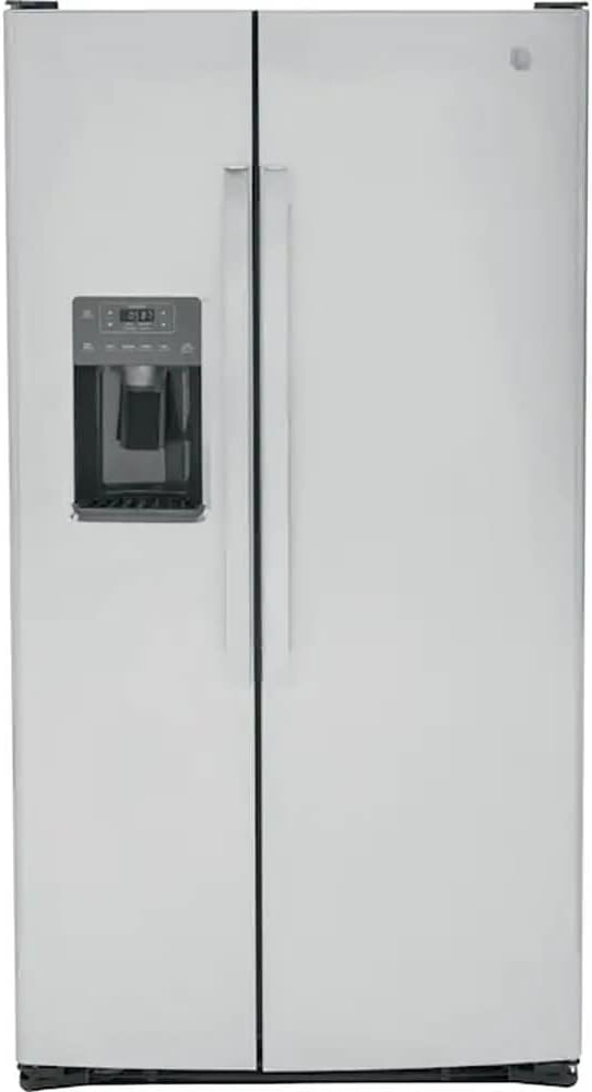 GE GSS25GYPFS 25.3 Cu. Ft. Side-By-Side Refrigerator - Stainless Steel