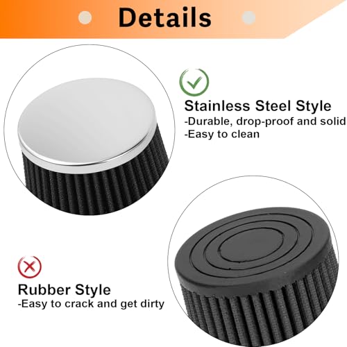 Image of 212cc Upgraded Air Filter Adapter Kit for Predator 196cc 212cc for Baja Motorsports MB165 for Coleman BT200X CT200U KT196 6.5Hp Clone Engine Mini Bike Go Kart -Black