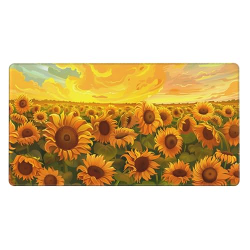 Arbre Tapis De Souris Gamer, Art Tapis De Souris XXL 1000X500X3Mm, Tapis Bureau Grand Tapis De Souris De Jeu avec Bords Surpiqués, améliore La Précision Et La Vitesse, pour Decoration Maison