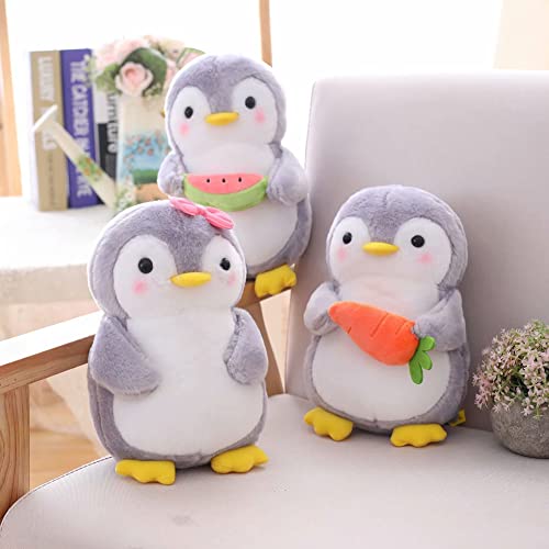 IKASEFU Bonito desenho animado boneco pinguim brinquedo de pelúcia pinguim almofada de pelúcia pingu