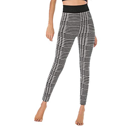 ZHJA Europe and The United States New Sports Nine Points Yoga Pants Women's Seamless High Waist Hips Quick-Drying Fitness Leggings Dark Gray