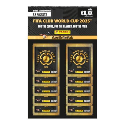 Panini Colección de pegatinas de la Copa Mundial de la FIFA Club World Cup 2025 (Multipack)
