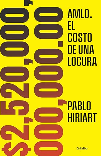 AMLO. El costo de una locura: $2,520,000,000,000.00