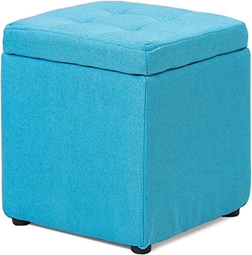 Tabouret de rangement ottoman pour désencombrer les petits salons - 2