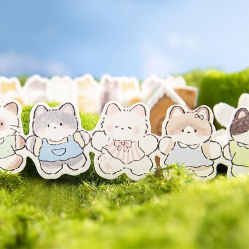 Niedliche, lustige Lesezeichen mit Tiermotiv, bunt, 30 Stück (Katzen- und Hundegeschäft)