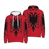 Photo Gallery albania bandiera felpa con cappuccio da uomo felpa con cappuccio casual maglia top divertente stampata felpe con coulisse pullover con tasche taglia s a 4xl Photo Gallery albania bandiera felpa con cappuccio da uomo felpa con cappuccio casual maglia top divertente stampata felpe con coulisse pullover con tasche taglia s a 4xl