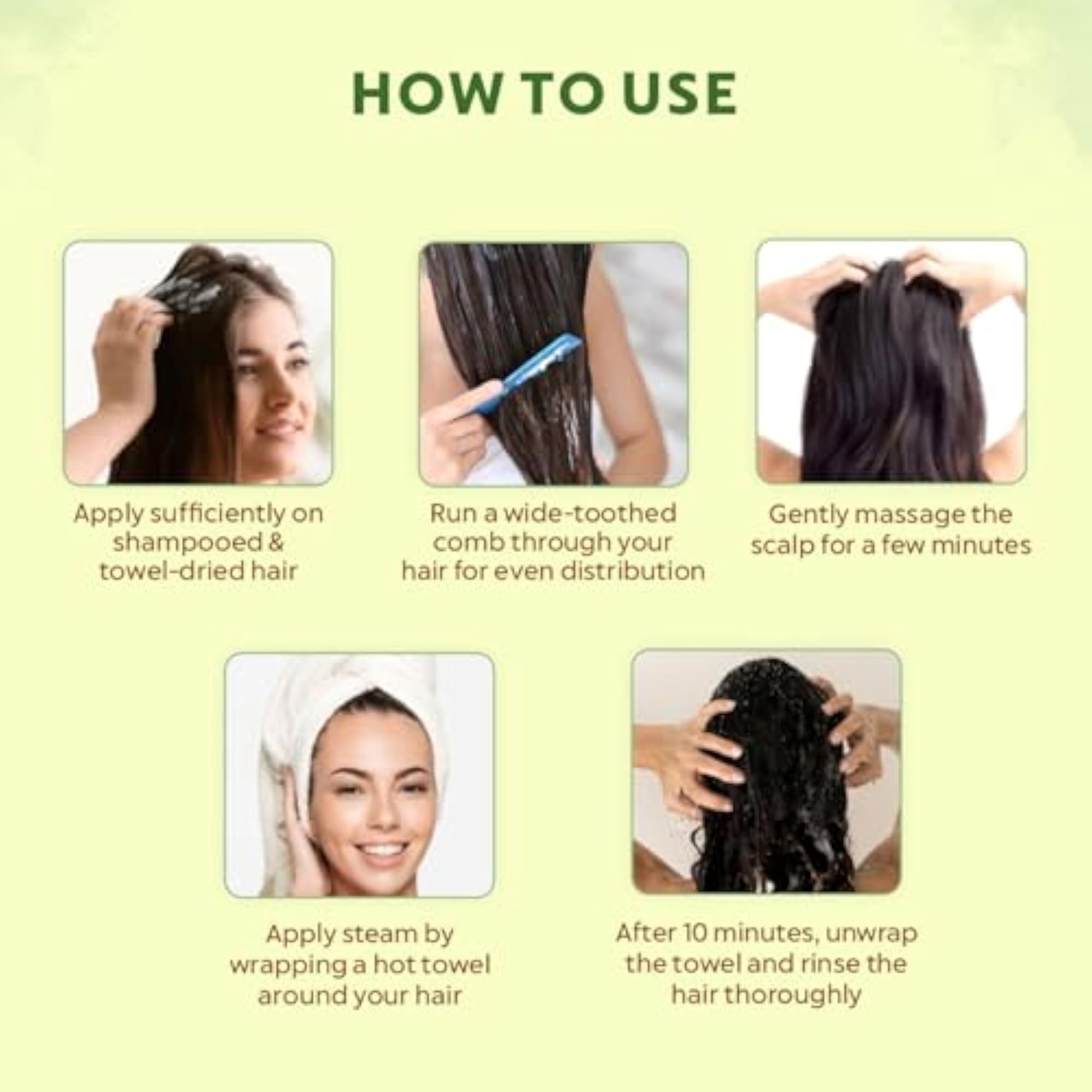 Deep Nourishing Rosemary Hair Spa Treatment