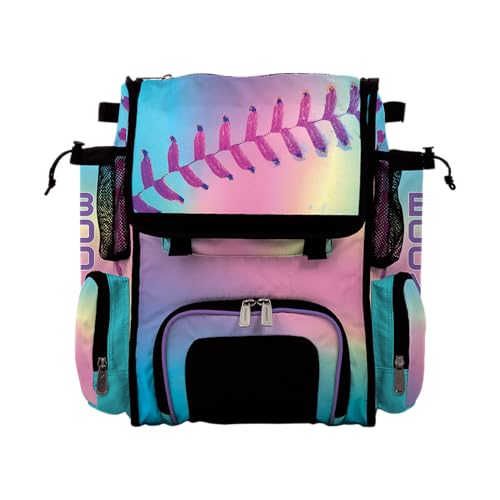 Boombah Mini Superpack Bat Pack - 8" x 12.5" x 18" - Softball Dream Multi