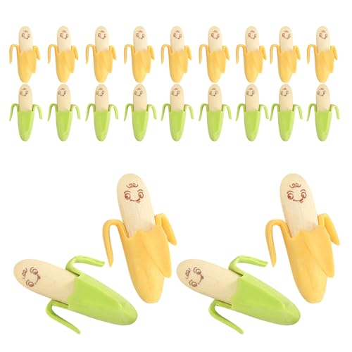 Gommes mini banane pour récompenses scolaires et petits cadeaux de jeux