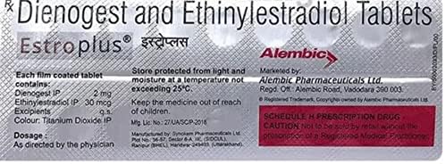 ESTRO PLUS - Strip of 21 Tablets