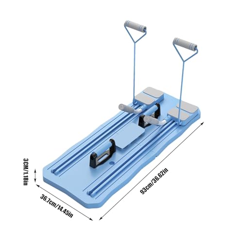 Máquina de ejercicios con rodillos y tablero deslizante multifunción 6