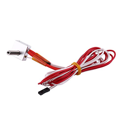 Kit de Extremidade a Quente, Extrusora Montada Kit de Extremidade a Quente 0.4mm Bico 3D Impressora