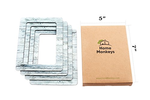 4X6 Extra Thick Strong Magnetic Picture Frame 4 Pack Magnet For Elegant Clear Decor Easy To Change Photo Lifetime Guaranty By Homemonkeys #TOP5