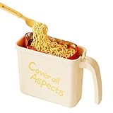 Bol De Nouilles Instantanées – Fourchette Résistante À La Chaleur, Sans Lavage, Bol De Sou...