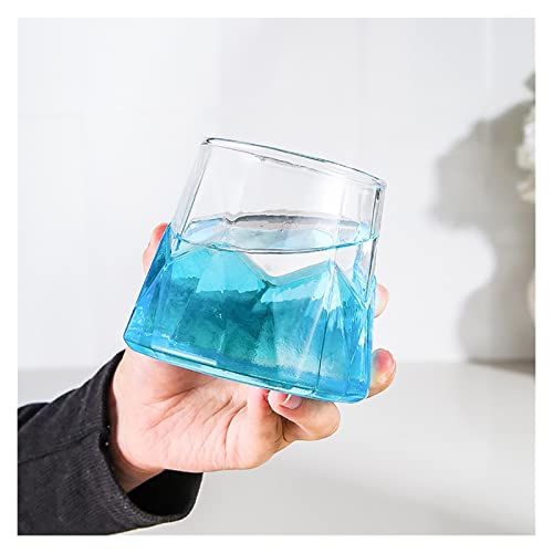 Copas de bebida estables estilo iceberg que evitan roturas de vidrio 2