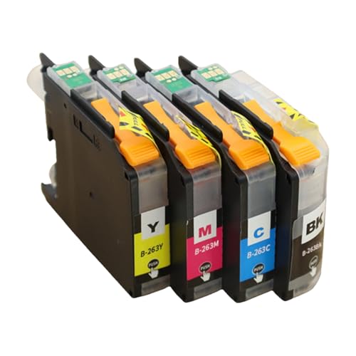 Cartouche LC263 jaune pour réussir les impressions de devoirs sur DCP-J562DW