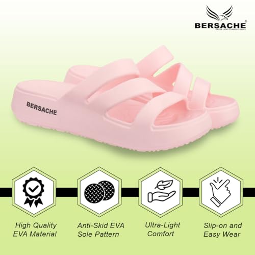 Image of BERSACHE Extra Soft Classic Casual CHAPPAL with Regular wear with Ultra Soft & Flexibility Technology Flip-flops for Women 's
