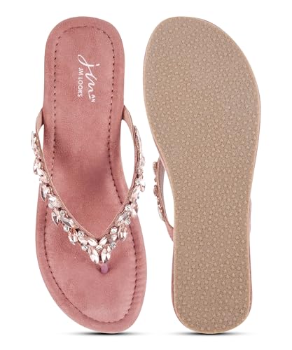 Image of JM LOOKS Women Elegant Embellished Platform Wedge Sandals Designed for Comfort and Statement Style