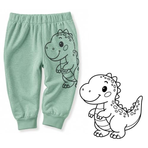Image of EIO Unisex Cotton Pajama Pants for Boys & Girls Combo Pack | Kids & Baby Soft Sleepwear Pyjamas Combo Pack | Toddler Breathable Nightwear Bottoms