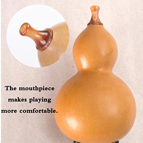 Flutes Musical Instruments Ebony Cucurbit Black Gourd 7-Hole Tuning For Beginners To Play Woodwind Instruments Collectibles, Gifts Beautiful Sound Quality (Color : Black, Size : C-Key) #TOP4