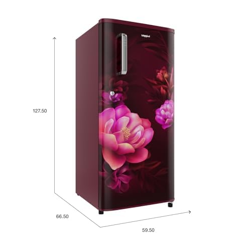 Whirlpool 184 L 2 Star Direct-Cool Single Door Refrigerator (205 WDE PRM 2S WINE SERENA-Y, Red, 2026 Model) 12 41i7uJ3NNKL