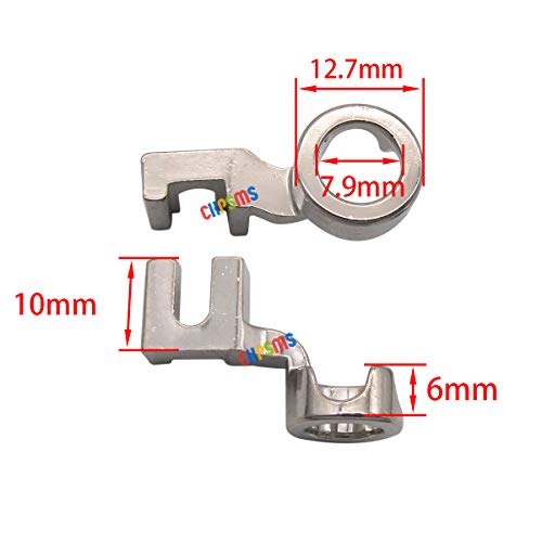 CKPSMS Pie Corto para Máquina de Coser 1/4 sin Ranura miniatura 3