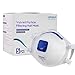 Produktbild 5 PCS ORPHILA Maske FFP3 mit Luftventil Komfort Dichtung Hälfte filtern Maske EN149:2001+A1:2009 Atemschutzmaske