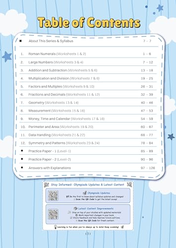 Image of Oswaal One For All Olympiads Workbook Class 4 Maths | Questions for SOF IMO & Other Olympiad Exams 2026 | With Sample Practice Papers & Oswaal.AI