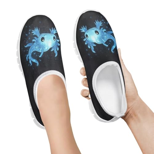 TODIYADDU Children's Running Shoes Non-Slip Tennis Shoes Boys Girls Breathable Mesh Fashion Sports Sneaker (White)2