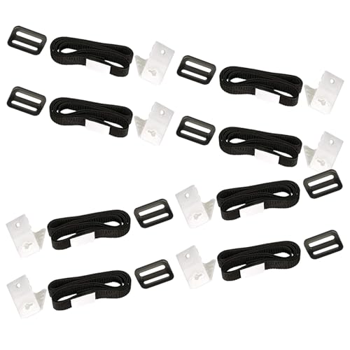 NUOBESTY Correa Ajustable para Enrollador de Cubierta Solar de Piscina Kit de Fijación Resistente y Ligera Accesorio Compatible para Manta Solar Cuerda de Sujeción Durable para Uso