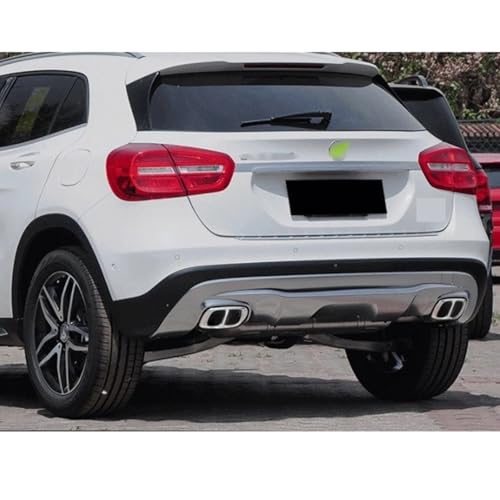 Embouts d'échappement Classe GLA X156 cache-pot extérieur silver - 2
