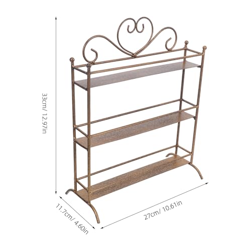 Estante de encimera para baño y cocina organizador de maquillaje 7