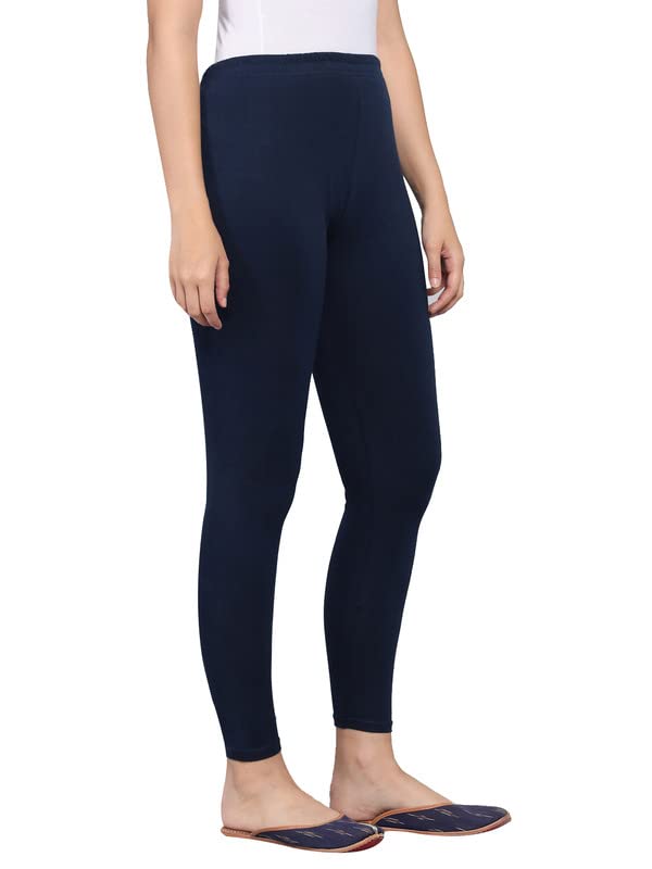 Image of NGT Super Cotton (Pack of 3) Ankle Length Leggings for Women and Girls.