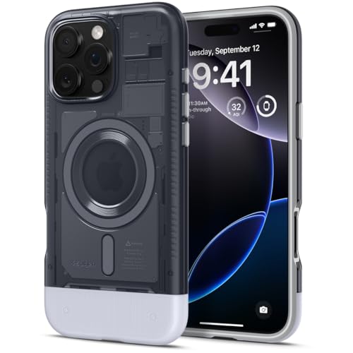 Spigen Compatible with iPhone 16 Pro Max Case Classic C1 MagFit - Graphite