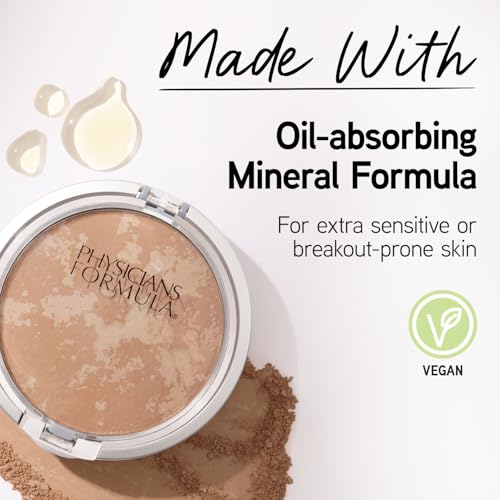 Physicians Formula Mineral Wear Talc-free Mineral Face Powder, Naturalny krem...
