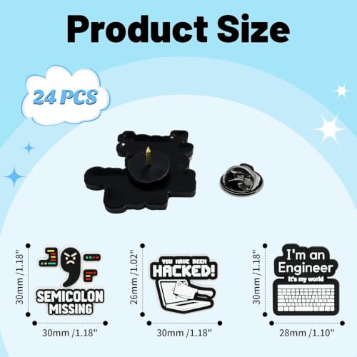 Image of Backpack Pins, Bulk Funny Cute Pins Aesthetic Lapel Pin for Backpacks /Jackets /Hats /Bags Women Nurse Teens Gifts