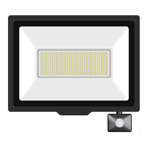 Projecteur LED à induction DELURA lumière chaude avec capteur PIR extérieur orientable
