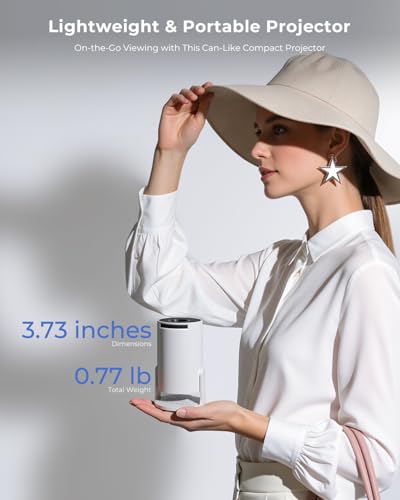 Portable Smart Projector 4K Support