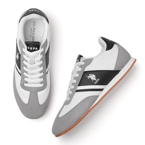 Image of U.S. Polo Assn. Mens VADLER|Black Stylish Casual Sneaker Shoes for Man