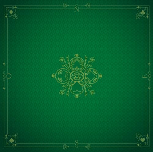 Tapis de jeu néoprène vert foncé Epic Forge 60x60 cm pour figurines Wargame