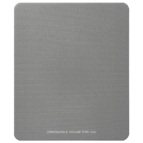 クラムワークス 精密操作 マウスパッド ミニ 樹脂製 150×180mm 【布製を超える安定認識】 CRAMPAD-mini