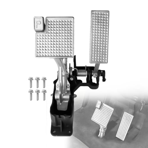 Panglong Golf Cart Pedal Assembly with Screws, Fits Yamaha Golf Cart Pedal Assembly, Suitable for 2006-2011 Yamaha Electric Golf Cart, OEM# JW2-F7850-09-00, JW2-F7850-00-00, JW2-F7850-01-00