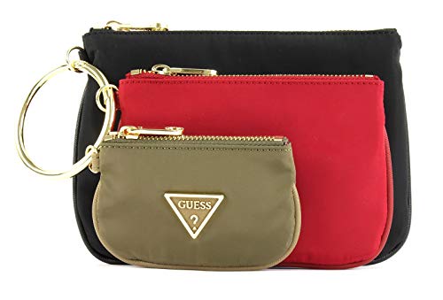 Preisvergleich Produktbild Guess Did I Say 90s Multi Pouch Burgundy Red