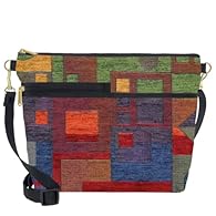 Our handmade women's handbags are proudly made in the USA from gorgeous, hand cut tapestry fabrics and water-resistant nylon lining Stylish and comfortable with a durable nylon strap that adjusts from 30” to 56” to be worn as a Shoulder Tote or Cross...