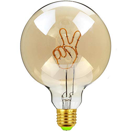 Ampoule LED vintage Edison G125 culot E27 dimmable 220V rétro lampe - 2