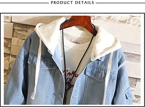 KPOP Denim Jacket Jimin Jungkook Suga V JHope Hoodie Jean Sweatshirt Sweater4