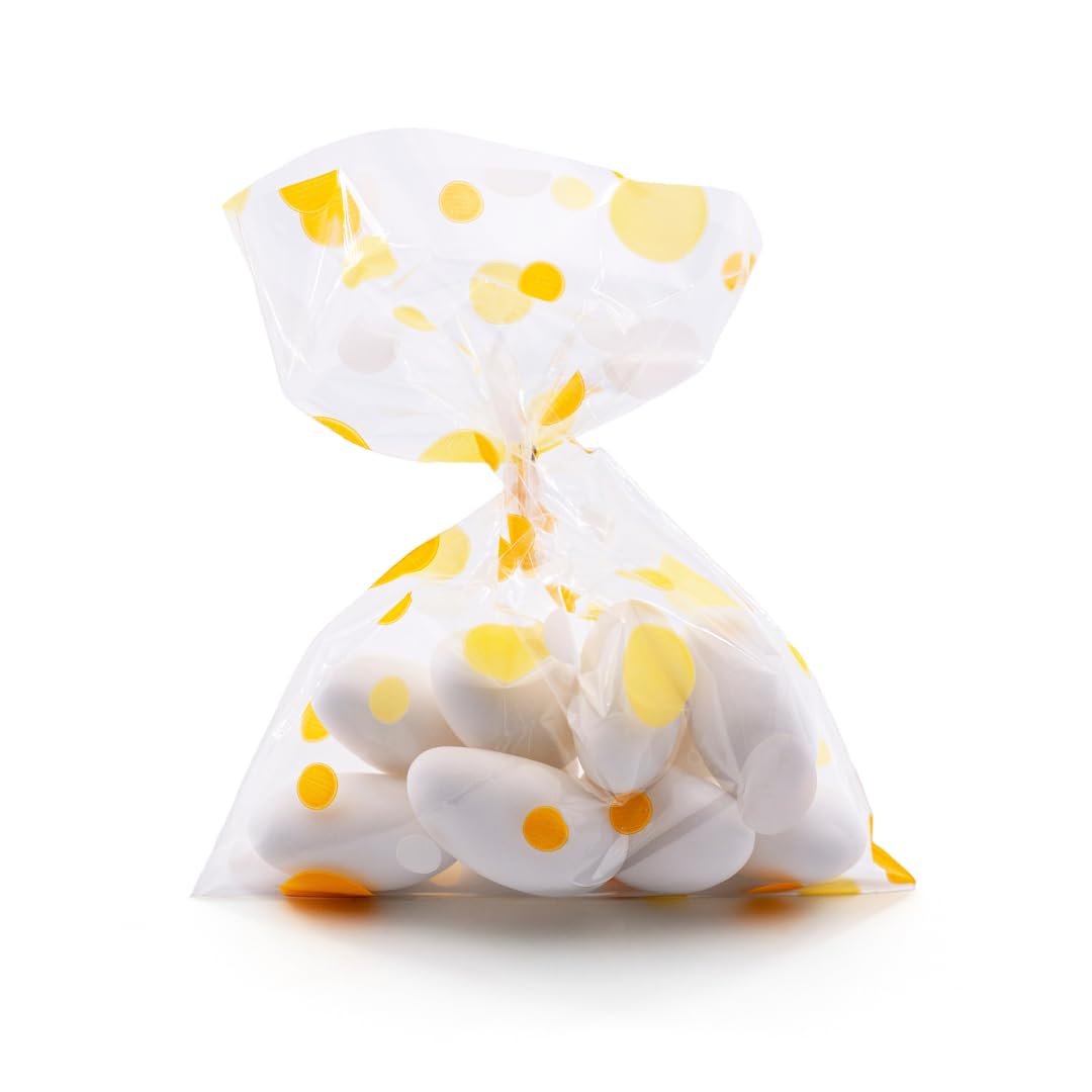 Italpak Clear Food Bubble Bags 9x12,5 cm yellow